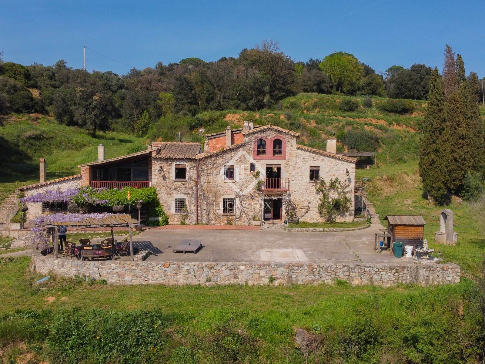Außenansicht von Country house zum verkauf in Sant Gregori mit Klimaanlage, Privatgarten und Terrasse