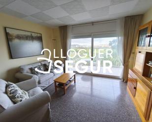 Sala d'estar de Pis de lloguer en Pineda de Mar amb Terrassa i Moblat