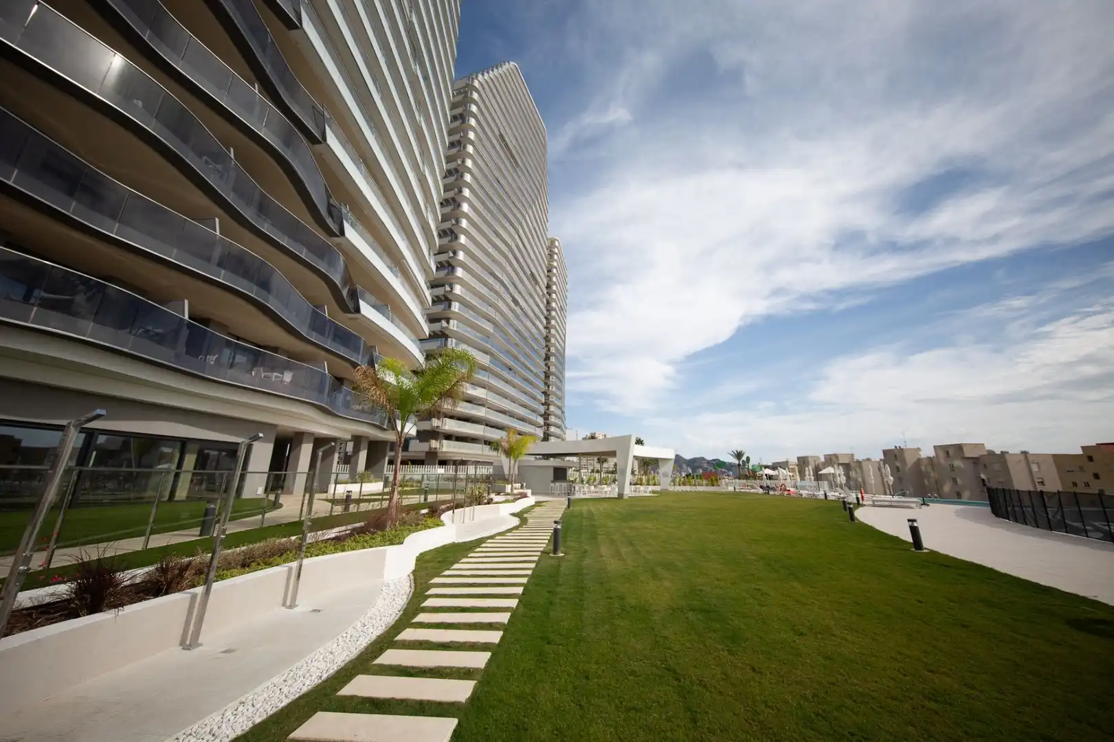 Vista exterior de Apartament en venda en Benidorm amb Aire condicionat, Calefacció i Terrassa