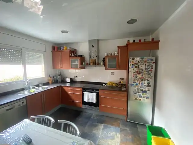 Cocina de Casa adosada en venta en Montcada i Reixac con Calefacción, Jardín privado y Terraza