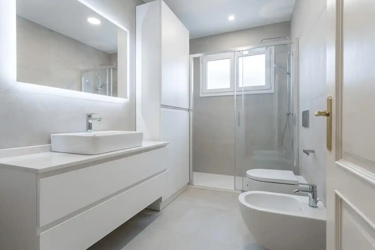 Bathroom of Flat for sale in La Pobla de Farnals  with Heating, Private garden and Terrace