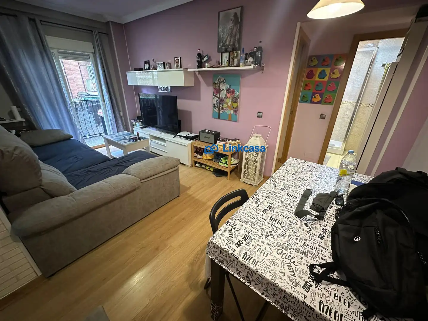 Sala d'estar de Pis en venda en Madrid amb Calefacció i Terrassa