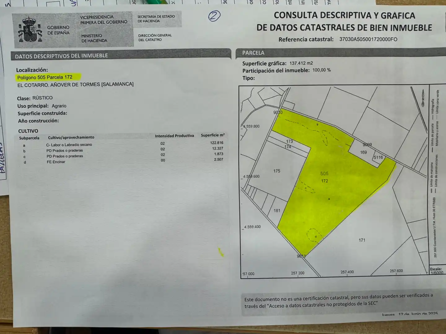 Terreno en venta en Añover de Tormes