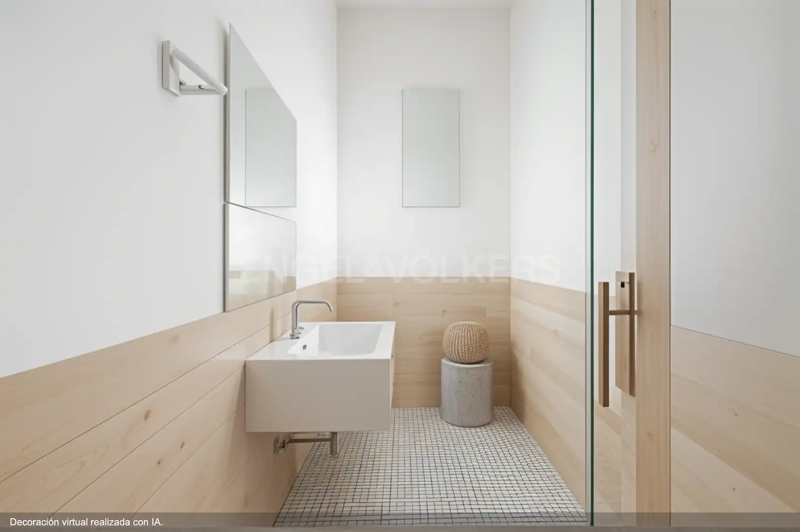 Bathroom of Flat for sale in Barcelona  with Heating, Parquet flooring and Furnished