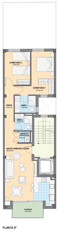 Wohnung mit Balkon zum Verkauf in Elche ciudad, imagen 7
