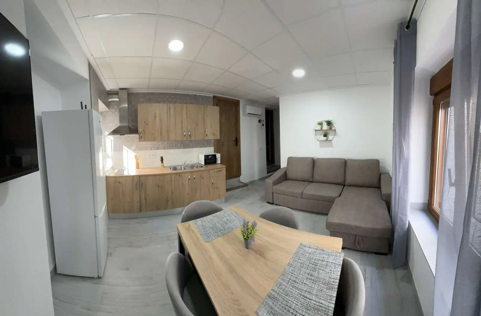 Cuina de Apartament per a compartir en Vélez-Blanco amb Aire condicionat, Calefacció i Terrassa