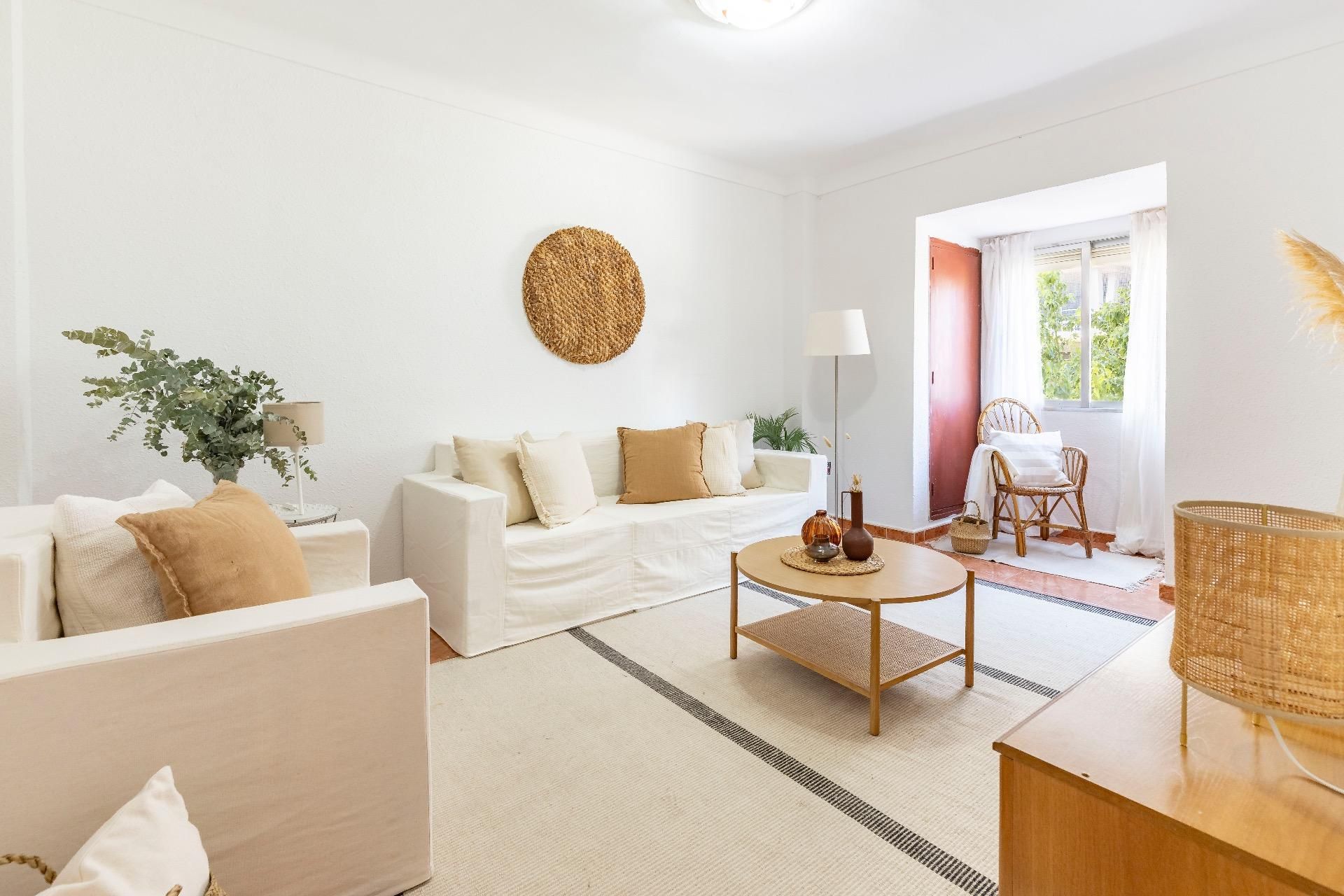 Living room of Flat for sale in  Valencia Capital  with Balcony