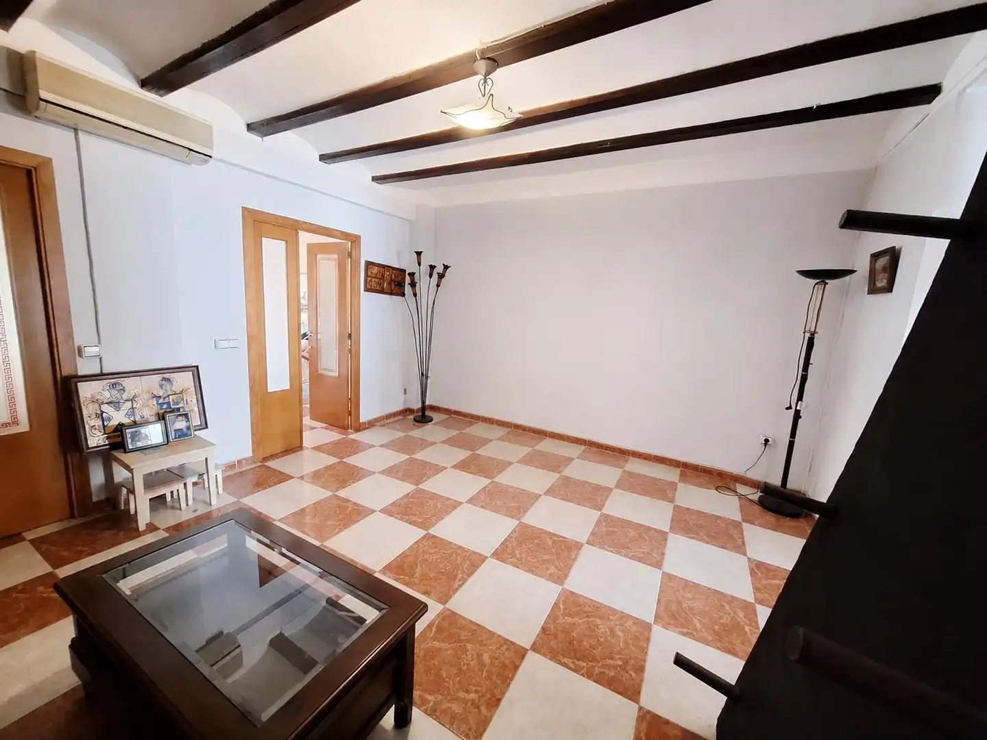 Living room of Houses for sale in Carcaixent  with Air Conditioner