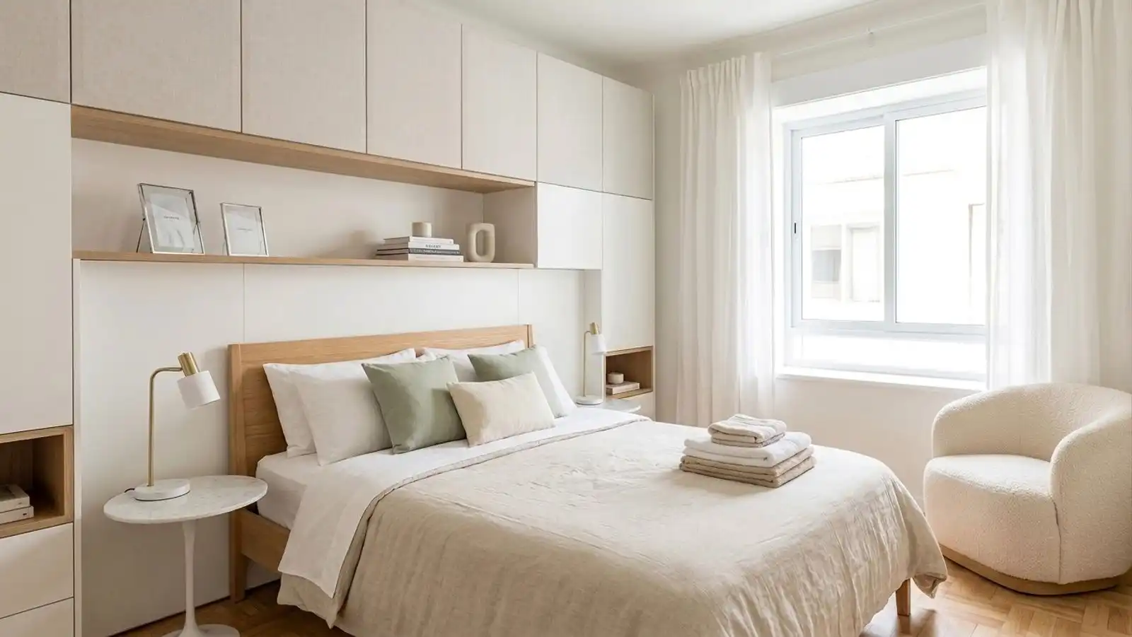 Bedroom of Flat for sale in Madrid  with Heating