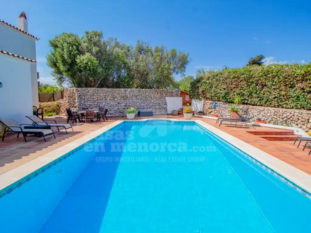 Piscina de Finca rústica en venta en Maó - Mahón con Aire acondicionado, Calefacción y Jardín privado