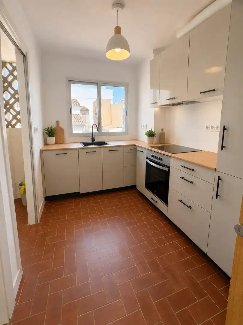 Kitchen of Apartments for rent in  Palma de Mallorca  with Air Conditioner, Heating and Oven
