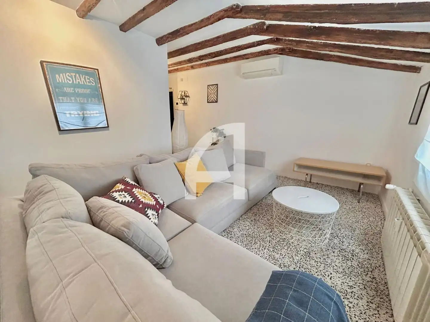 Sala d'estar de Pis de lloguer en Madrid amb Aire condicionat, Calefacció i Moblat
