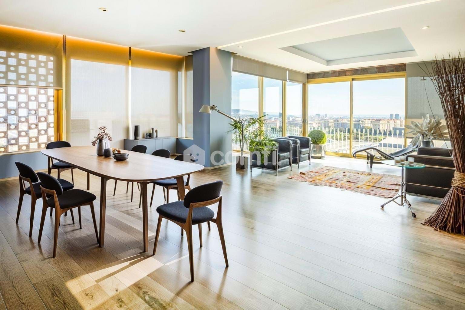 Sala d'estar de Pis en venda en  Barcelona Capital amb Aire condicionat, Calefacció i Terrassa