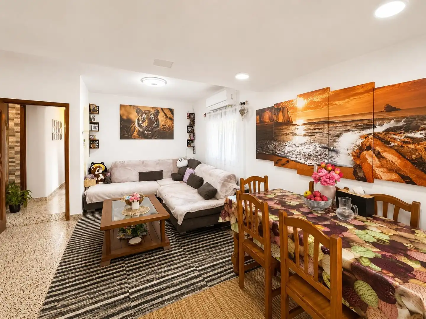 Living room of Ground floor for sale in Llucmajor  with Air Conditioner, Heating and Private garden