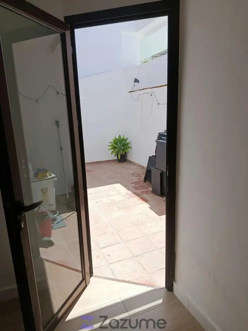 Terraza de Piso de alquiler en Pizarra con Aire acondicionado, Calefacción y Jardín privado