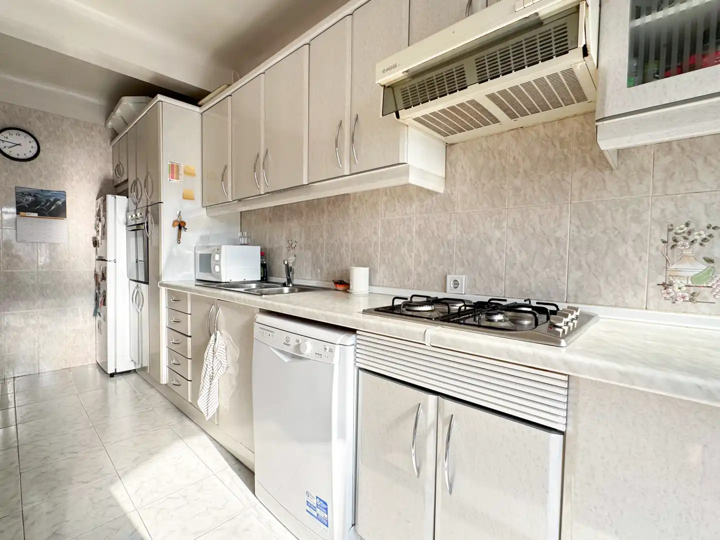 Kitchen of Flat for sale in Madrid  with Air Conditioner and Balcony