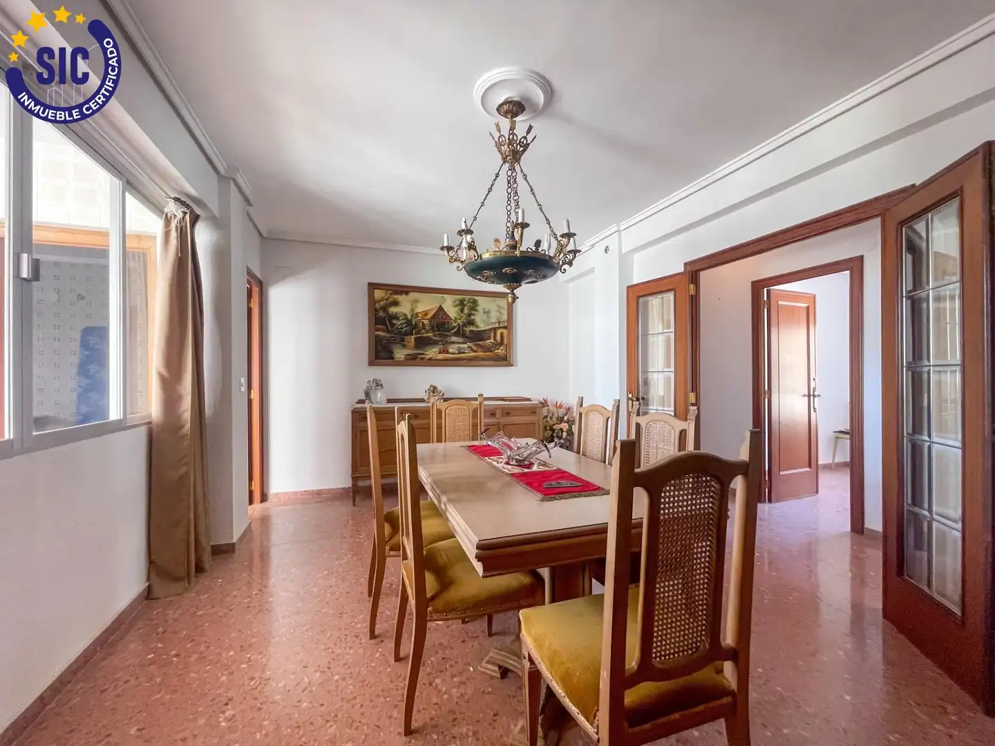 Esszimmer von Maisonette zum Verkauf in Chera mit Heizung, Privatgarten und Balkon