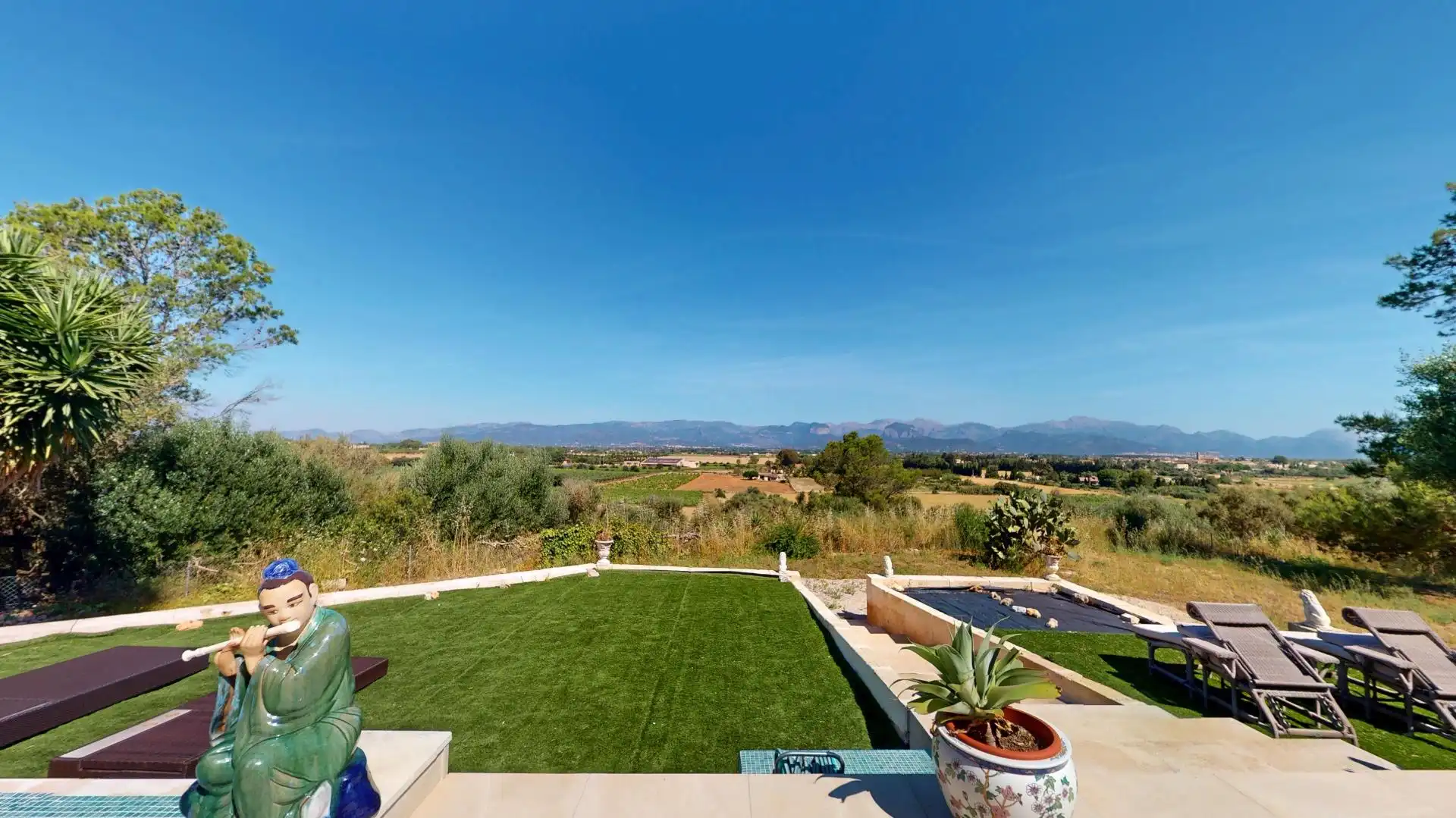 Jardí de Finca rústica en venda en Sencelles amb Aire condicionat, Calefacció i Jardí privat