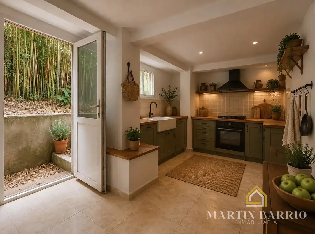 Cocina de Casa o chalet en venta en Bilbao  con Aire acondicionado, Calefacción y Jardín privado