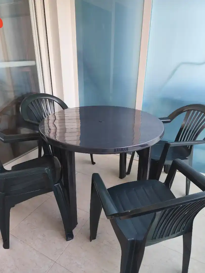 Terraza de Piso de alquiler en Benicarló con Aire acondicionado, Amueblado y Horno