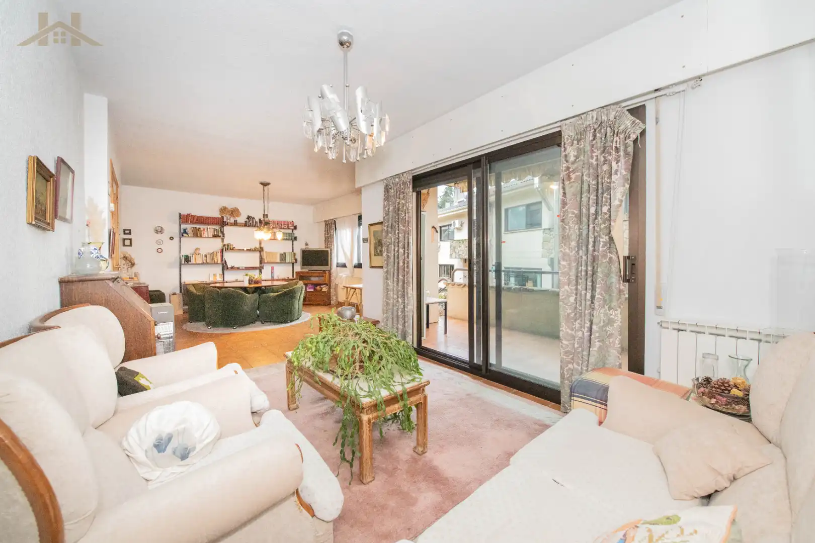 Living room of Detached homes for sale in Collado Mediano  with Heating, Private garden and Terrace
