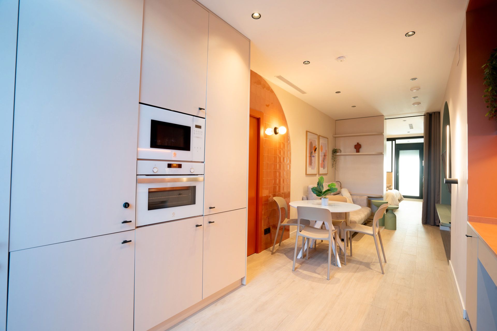 Cuina de Apartament en venda en  Valencia Capital amb Aire condicionat, Calefacció i Terrassa