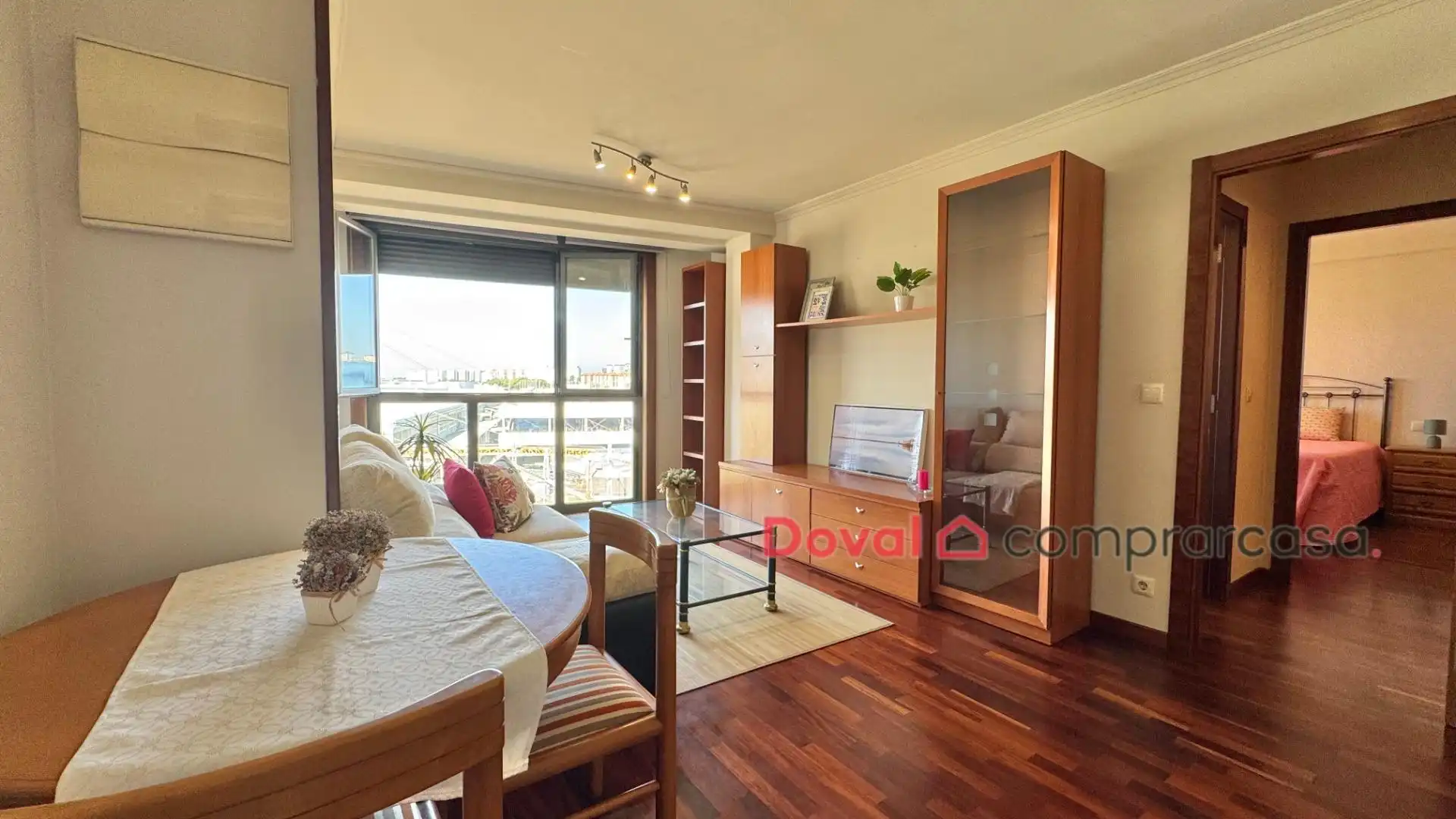 Living room of Flat for sale in Vigo   with Heating and Storage room