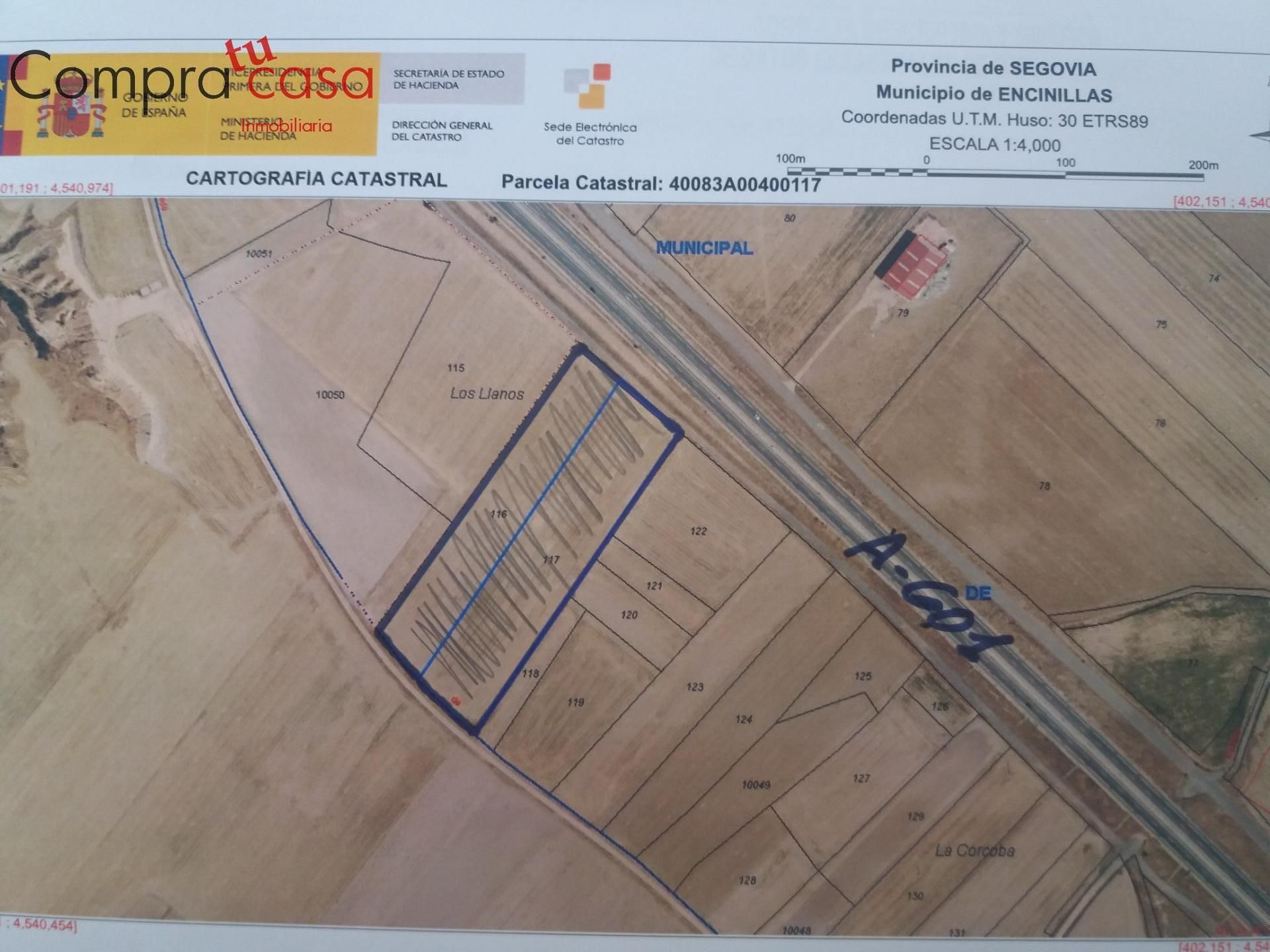 Industrial land for sale in Encinillas