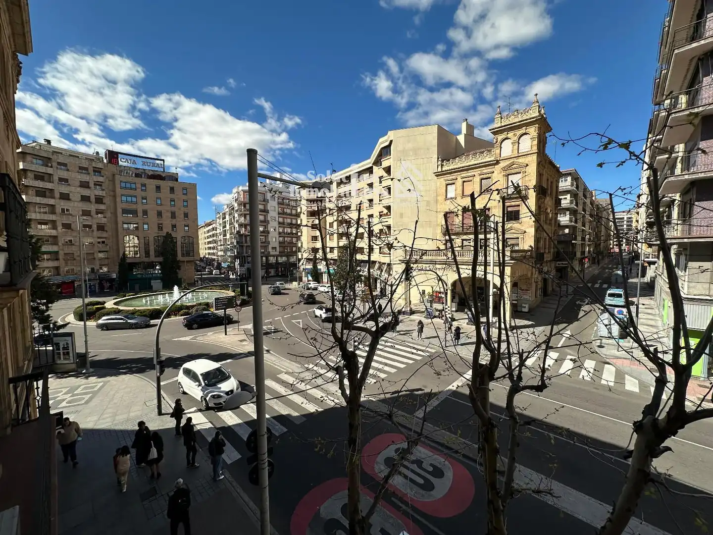 Außenansicht von Wohnung zur Miete in Salamanca mit Heizung, Terrasse und Möbliert