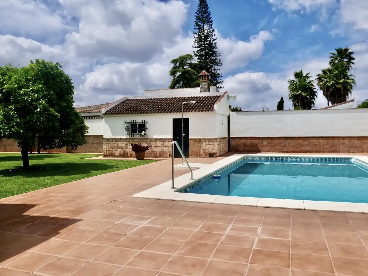 Jardí de Casa o xalet en venda en Espartinas amb Aire condicionat, Jardí privat i Terrassa