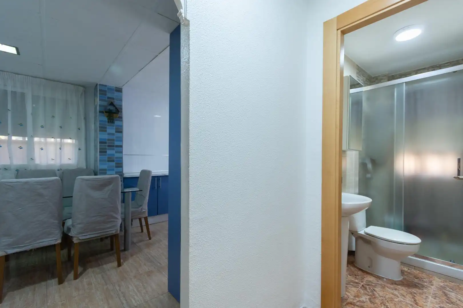 Baño de Casa adosada en venta en Cartagena con Aire acondicionado, Calefacción y Jardín privado