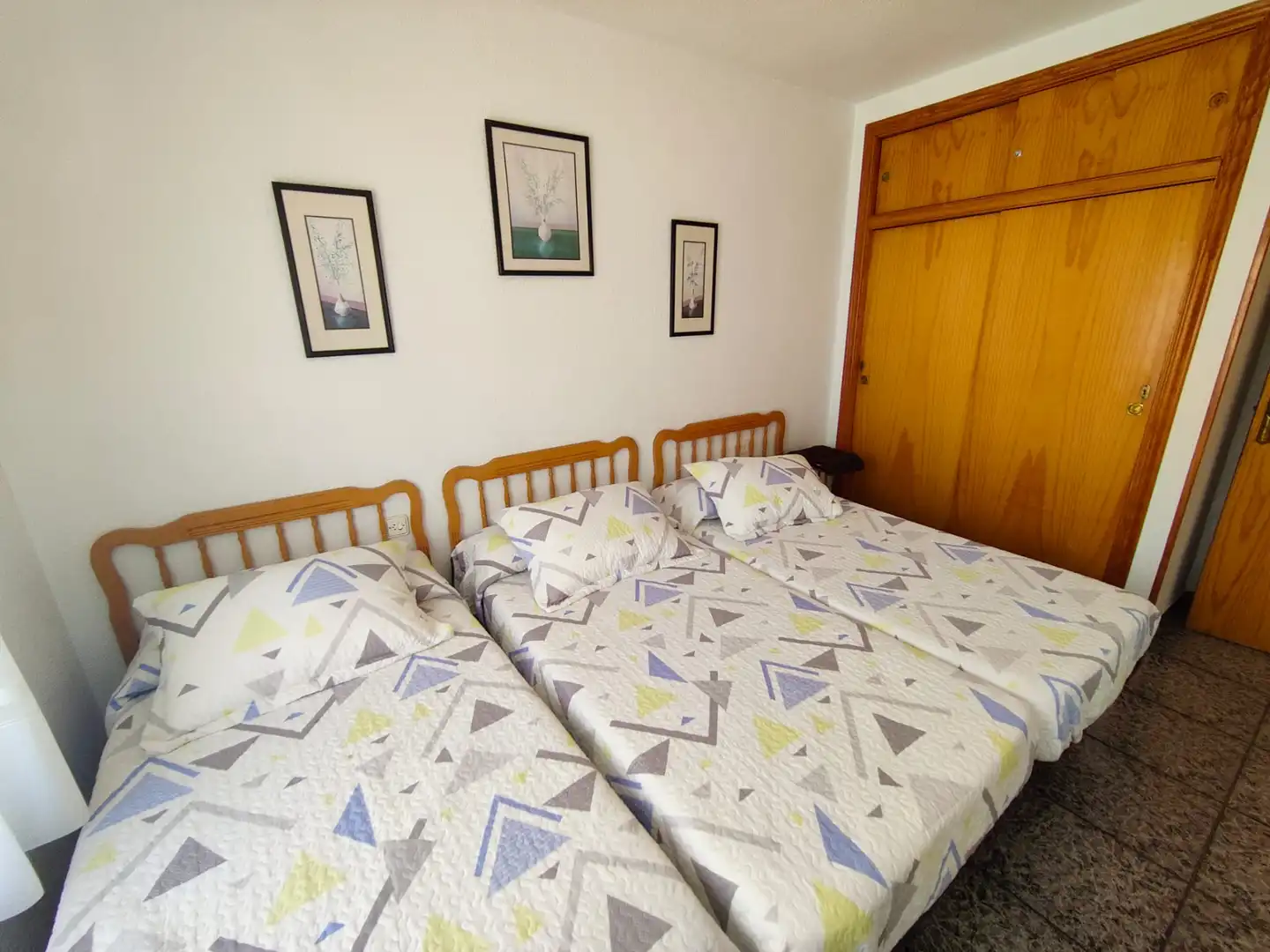 Bedroom of Flat for rent in Santa Pola  with Air Conditioner, Heating and Terrace