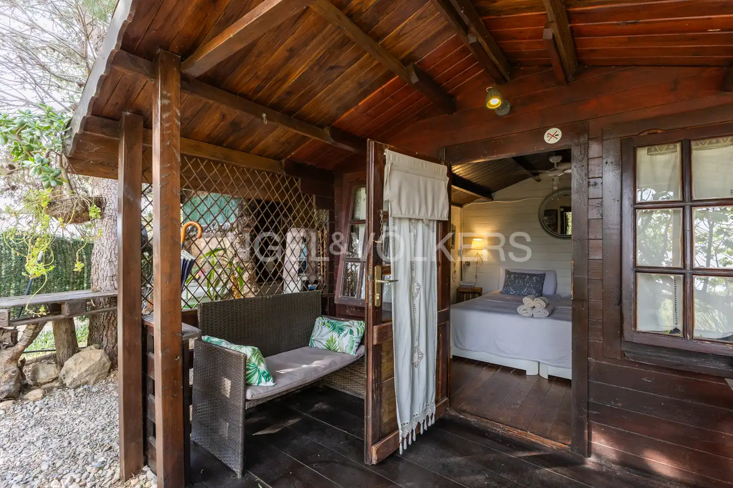 Jardín de Casa o chalet en venta en Pedralba con Aire acondicionado, Calefacción y Jardín privado