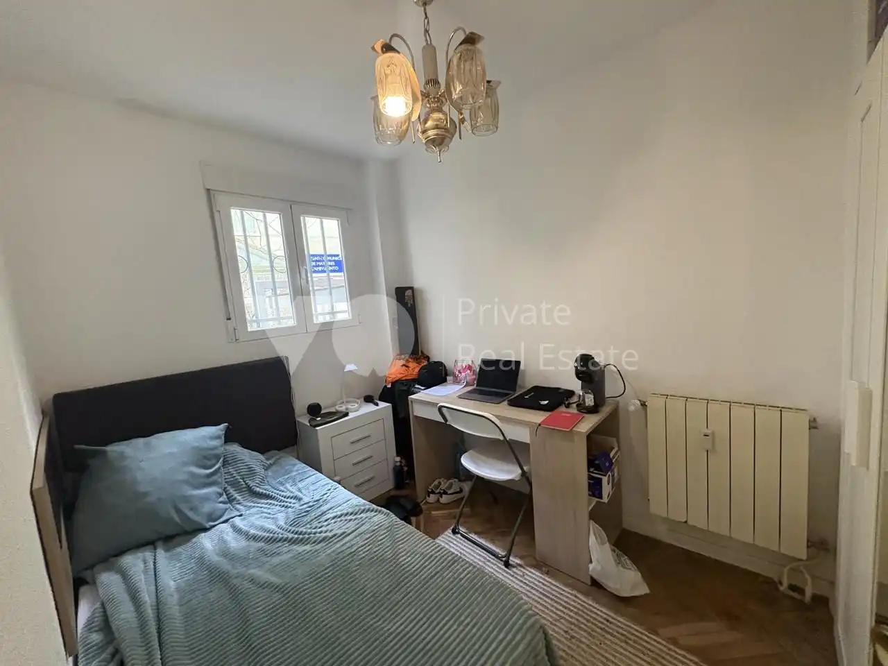Bedroom of Ground floor for sale in Madrid  with Air Conditioner, Heating and Parquet flooring