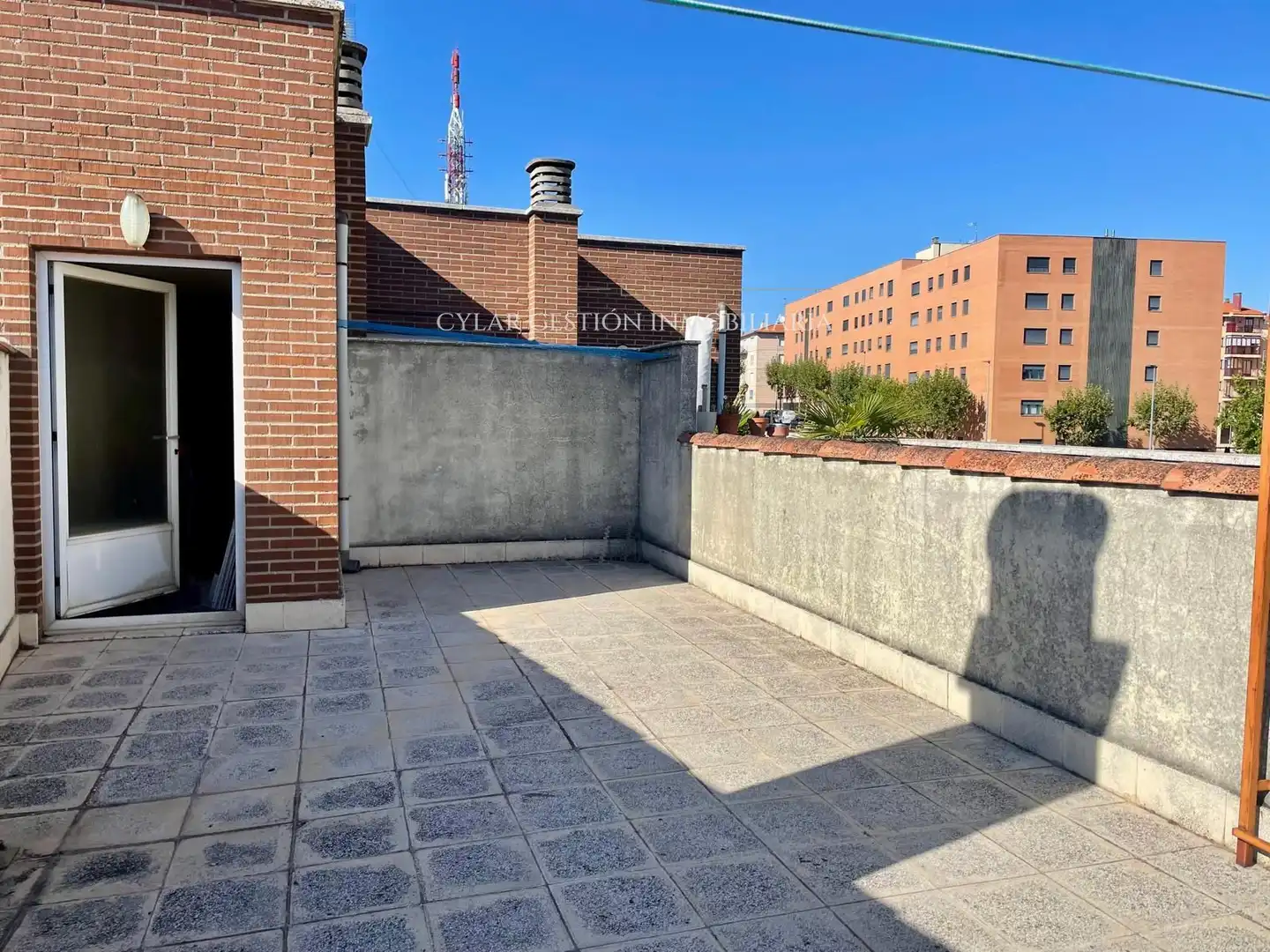 Terrace of Flat for sale in Salamanca  with Heating, Terrace and Furnished