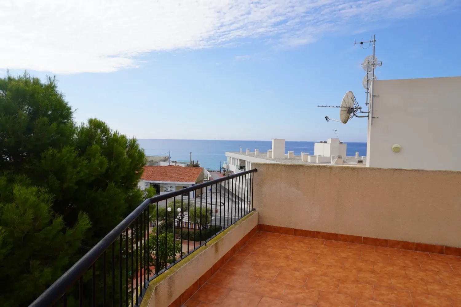 Terrassa de Apartament de lloguer en Cartagena amb Terrassa, Moblat i Forn