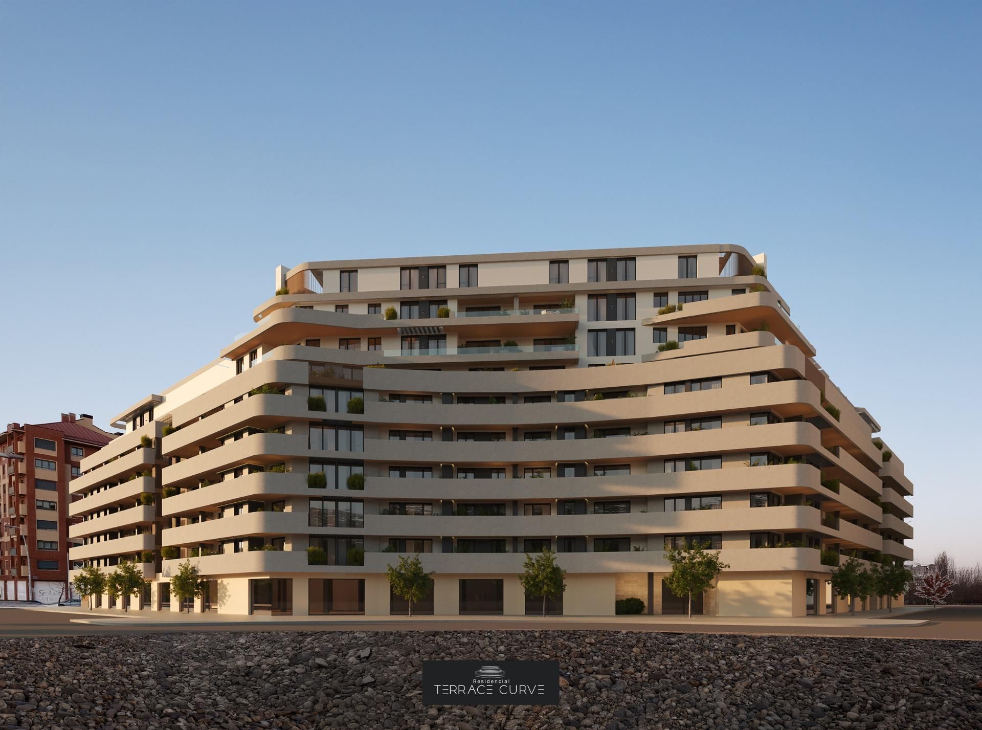 Vista exterior de Apartament en venda en León Capital  amb Terrassa i Traster