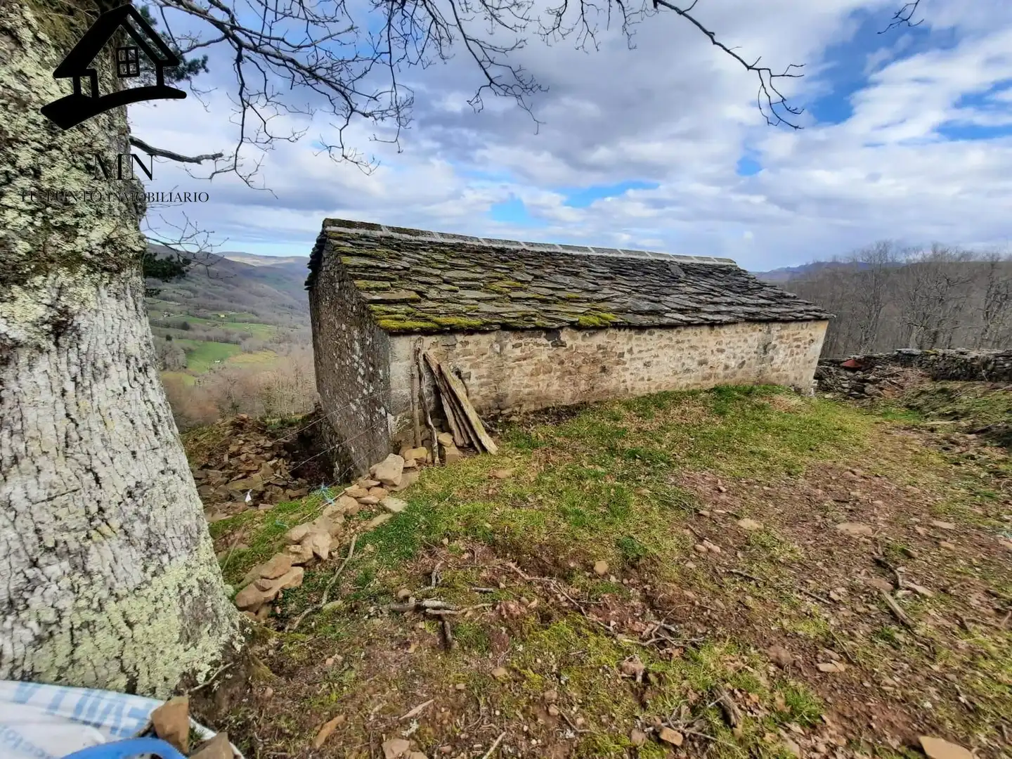 Vista exterior de Finca rústica en venda en San Pedro del Romeral amb Jardí privat