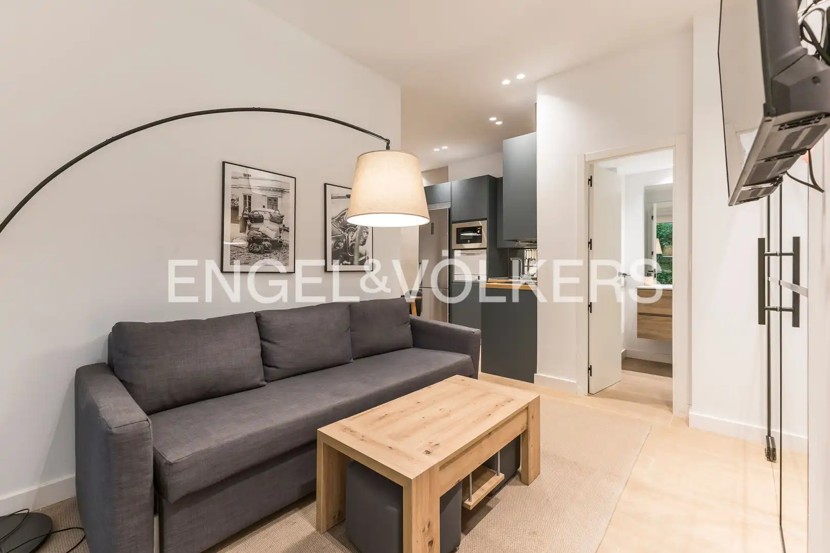 Sala de estar de Planta baja de alquiler en Madrid con Aire acondicionado y Calefacción
