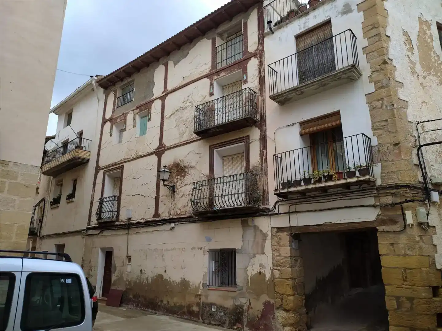 Exterior view of Flat for sale in Fórnoles  with Furnished, TV and Balcony