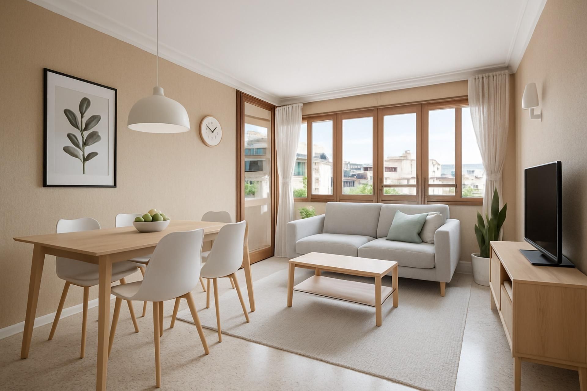 Sala de estar de Piso en venta en  Palma de Mallorca
