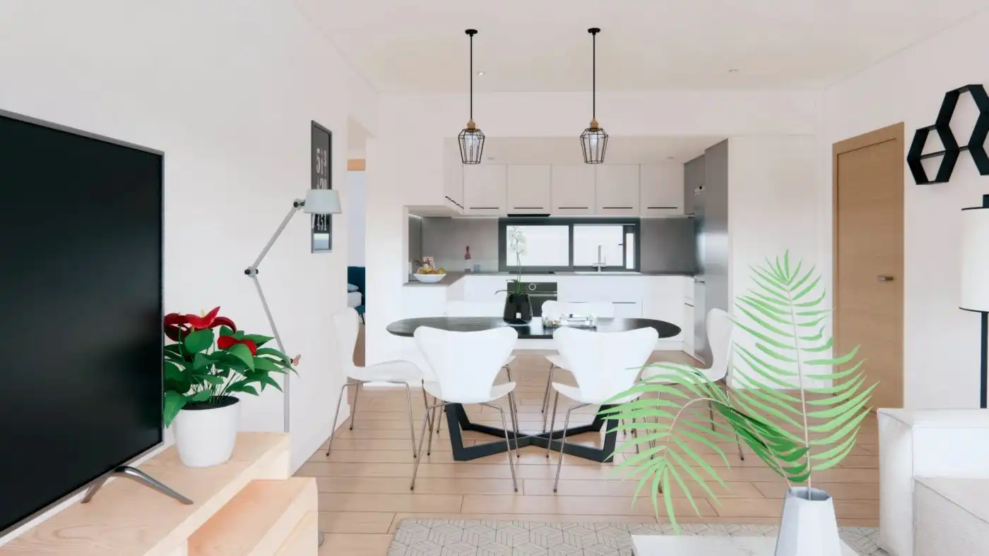 Apartament amb terrassa en venda a Roda