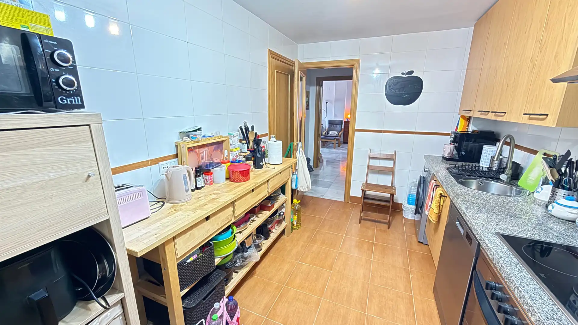 Cocina de Piso en venta en Vélez-Málaga con Aire acondicionado, Terraza y Amueblado