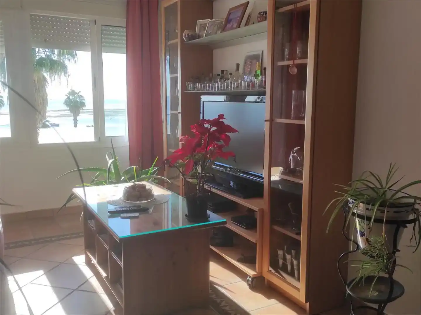 Living room of Flat for rent in Centro