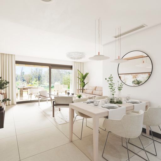 Living room of Apartment for sale in Marbella  with Air Conditioner, Heating and Terrace