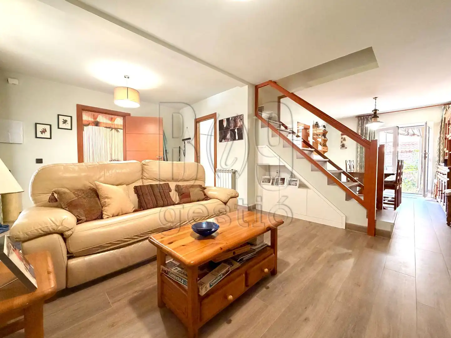 Living room of Detached homes for sale in Els Pallaresos  with Air Conditioner, Heating and Private garden