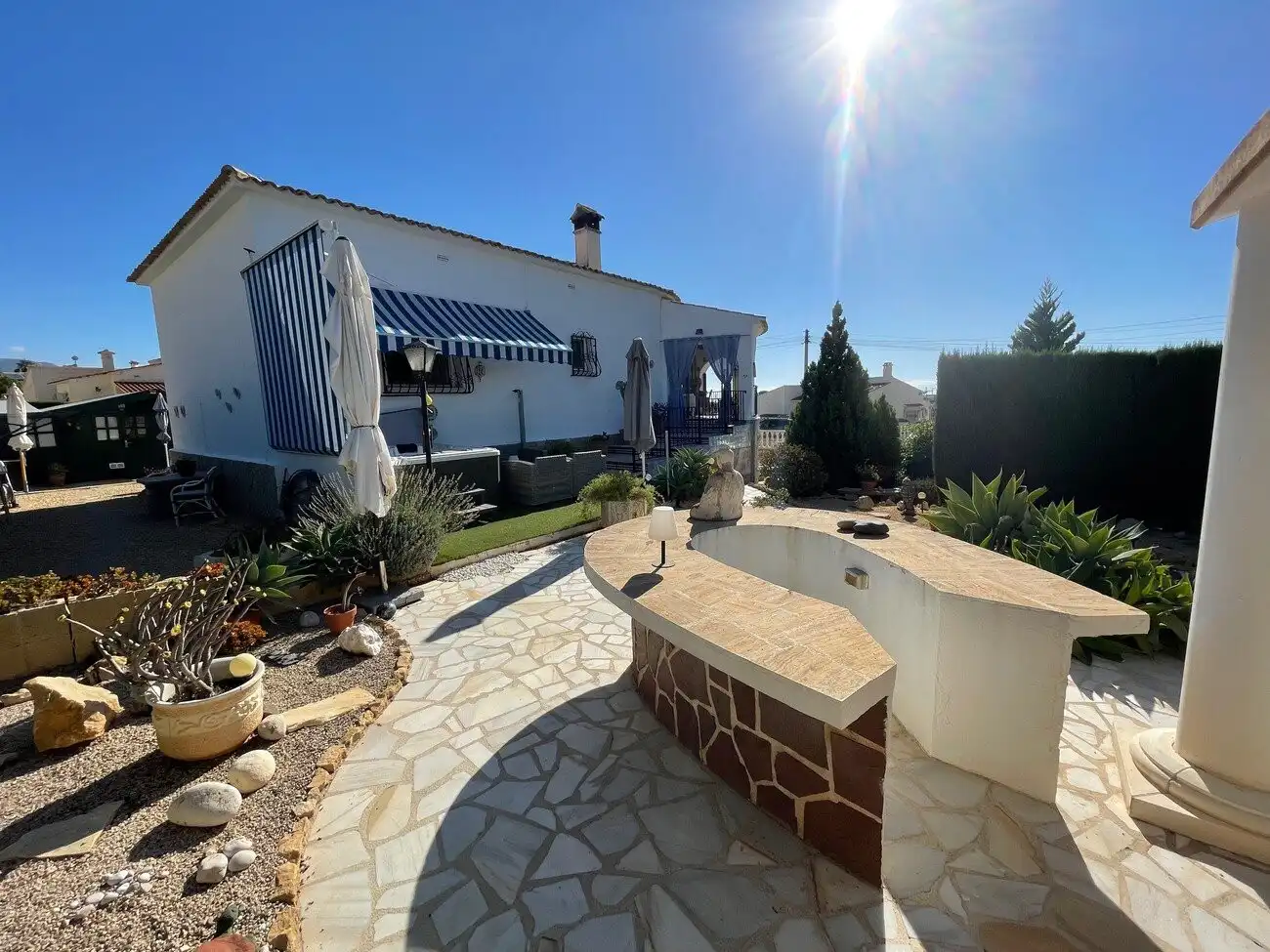 Terraza de Casa o chalet en venta en L'Alfàs del Pi con Calefacción, Jardín privado y Terraza