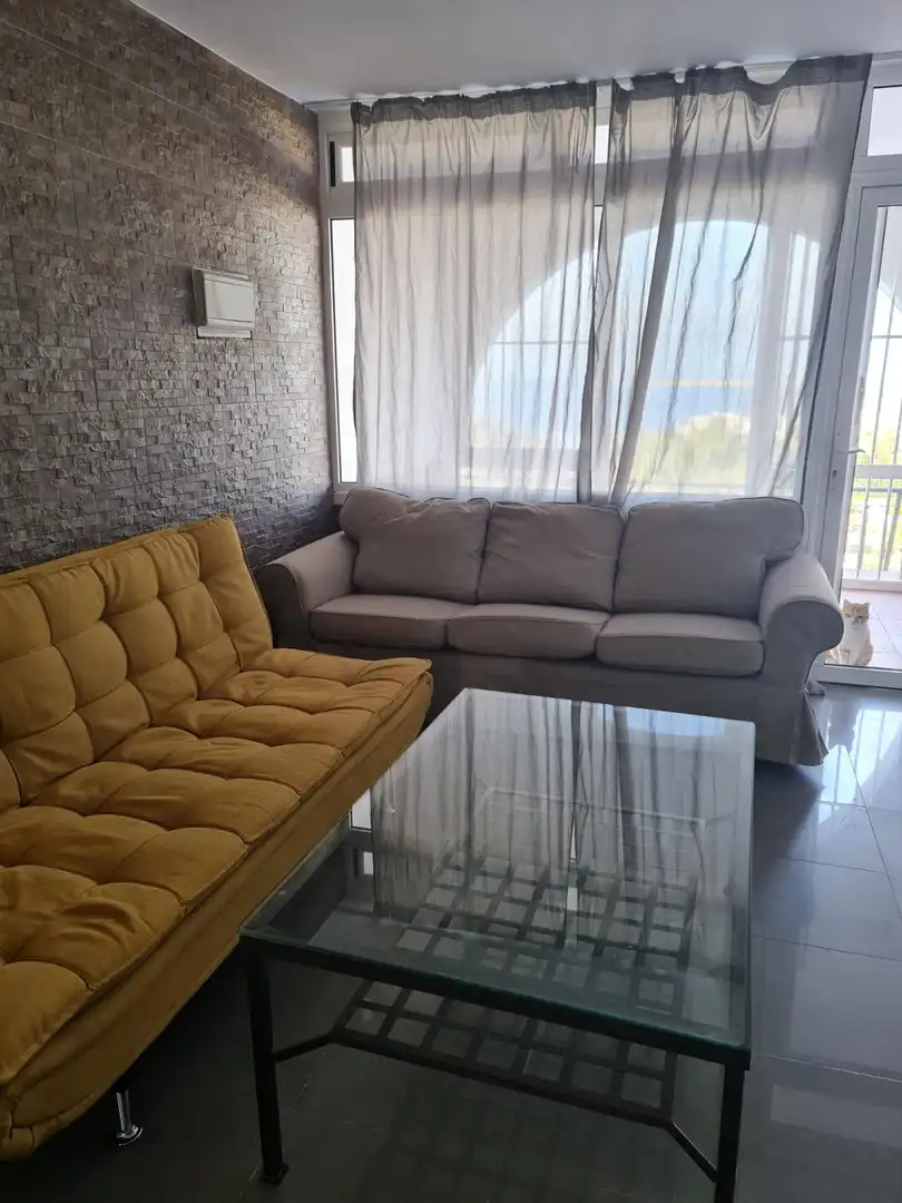 Sala d'estar de Casa o xalet de lloguer en San Bartolomé de Tirajana amb Jardí privat, Terrassa i Moblat