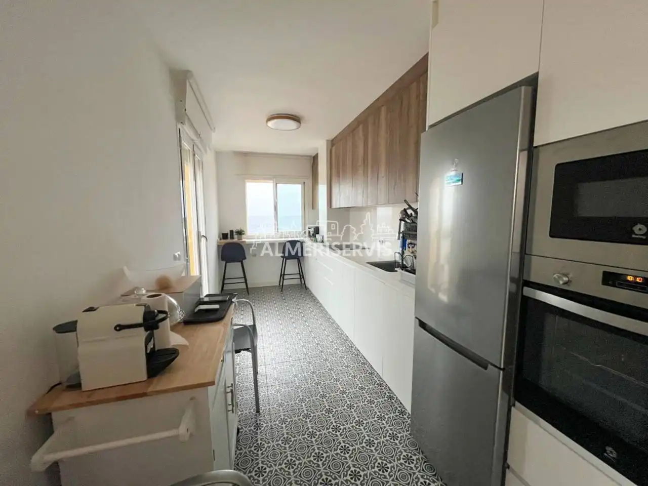 Kitchen of Attic for sale in Adra  with Air Conditioner, Parquet flooring and Terrace