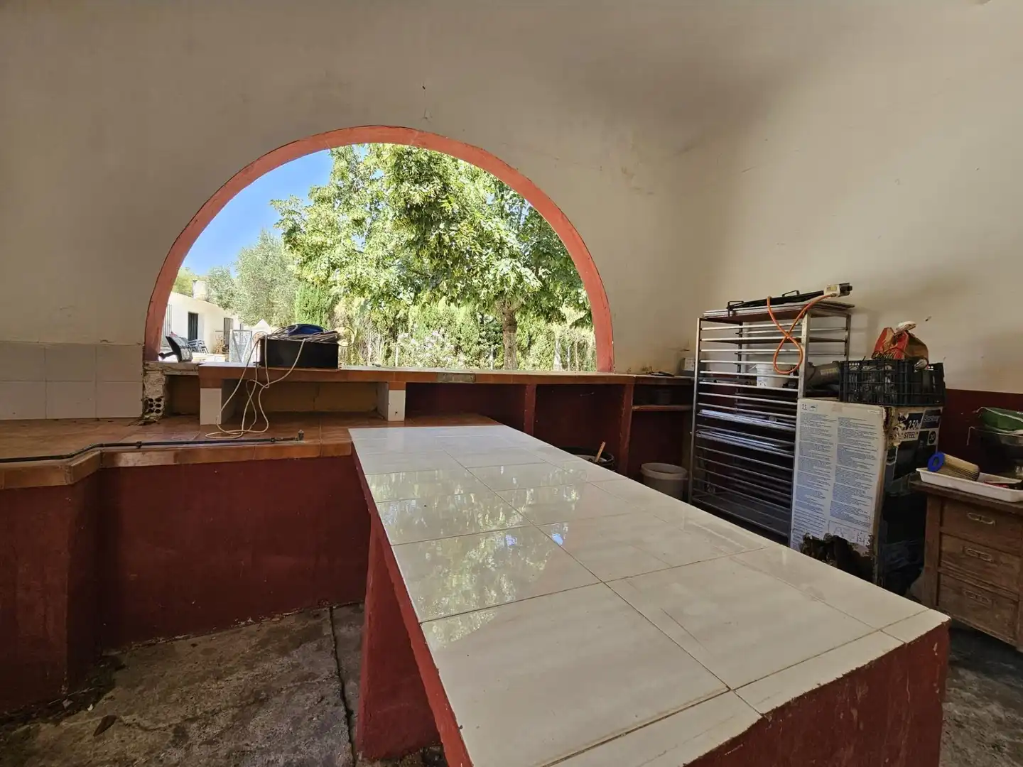 Cocina de Finca rústica en venta en Antequera con Aire acondicionado, Calefacción y Amueblado